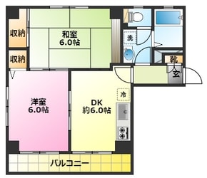 武蔵小杉駅 徒歩12分 2階の物件間取画像